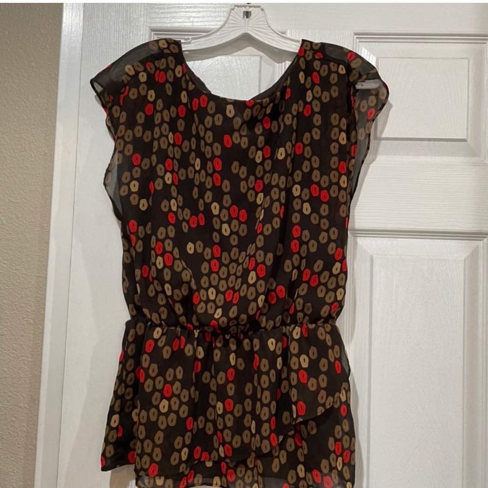 Banana Republic cinch waist shirt